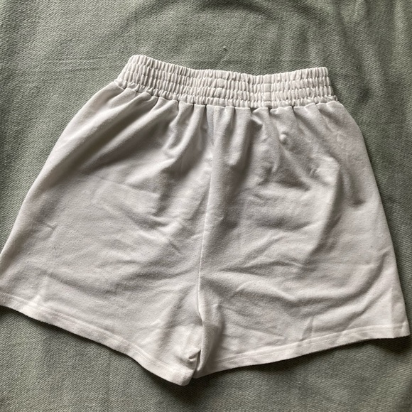 White Lounge cotton shorts - Size S SHEIN - Picture 3 of 4